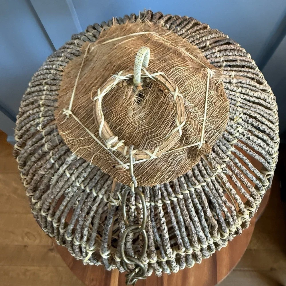 Vintage Twig Art Birdcage Hanging Decorative Rustic Handmade 17